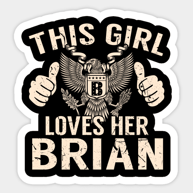 BRIAN Sticker by Jeffrey19988